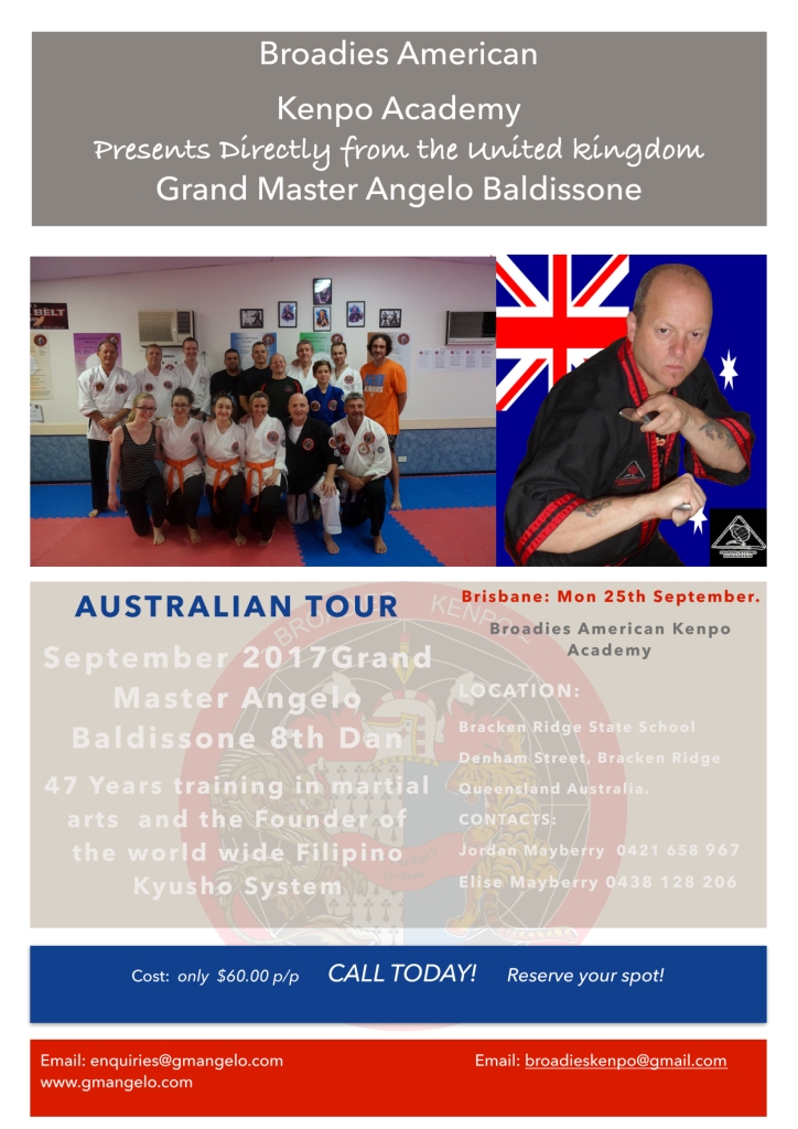 Grandmaster Angelo | Filipino Kyusho, Martial Arts DVDs, Self Defence and More